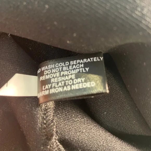 NWT Boston Proper Black and White Long Sleeve Blouse Top - XS - Picture 9 of 11